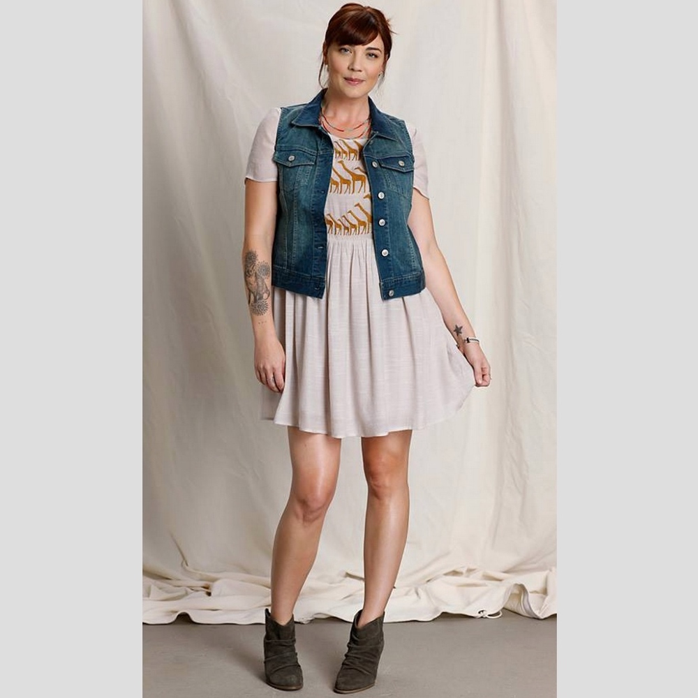 Anthropologie Denim Vest